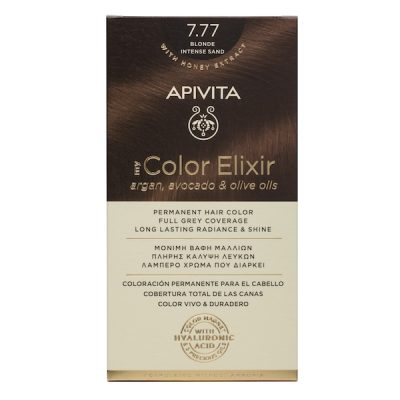 Apivita My Color Elixir Ξανθό Έντονο Μπεζ 7.77