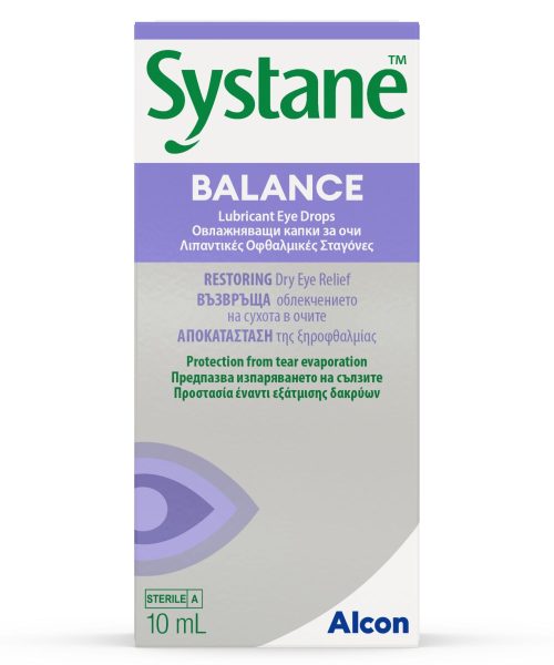 Systane Balance Οφθαλμικές Σταγόνες 10ml 1 Systane Balance Οφθαλμικές Σταγόνες 10ml