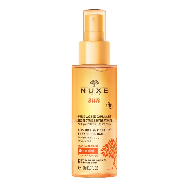 Nuxe Sun Moisturising Protective Milky Oil for Hair Προστατευτικό Διφασικό Λάδι-Γαλάκτωμα Μαλλιών 100ml 1 Nuxe Sun Moisturising Protective Milky Oil for Hair Προστατευτικό Διφασικό Λάδι-Γαλάκτωμα Μαλλιών 100ml