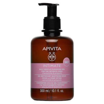 Apivita Daily Απαλό Gel Καθαρισμού για την Ευαίσθητη Περιοχή για Καθημερινή Χρήση 300ml