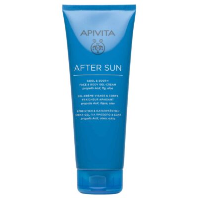 APIVITA Bee Sun Safe After Sun Δροσιστική & Καταπραϋντική Κρέμα-Gel για Πρόσωπο & Σώμα 200ml