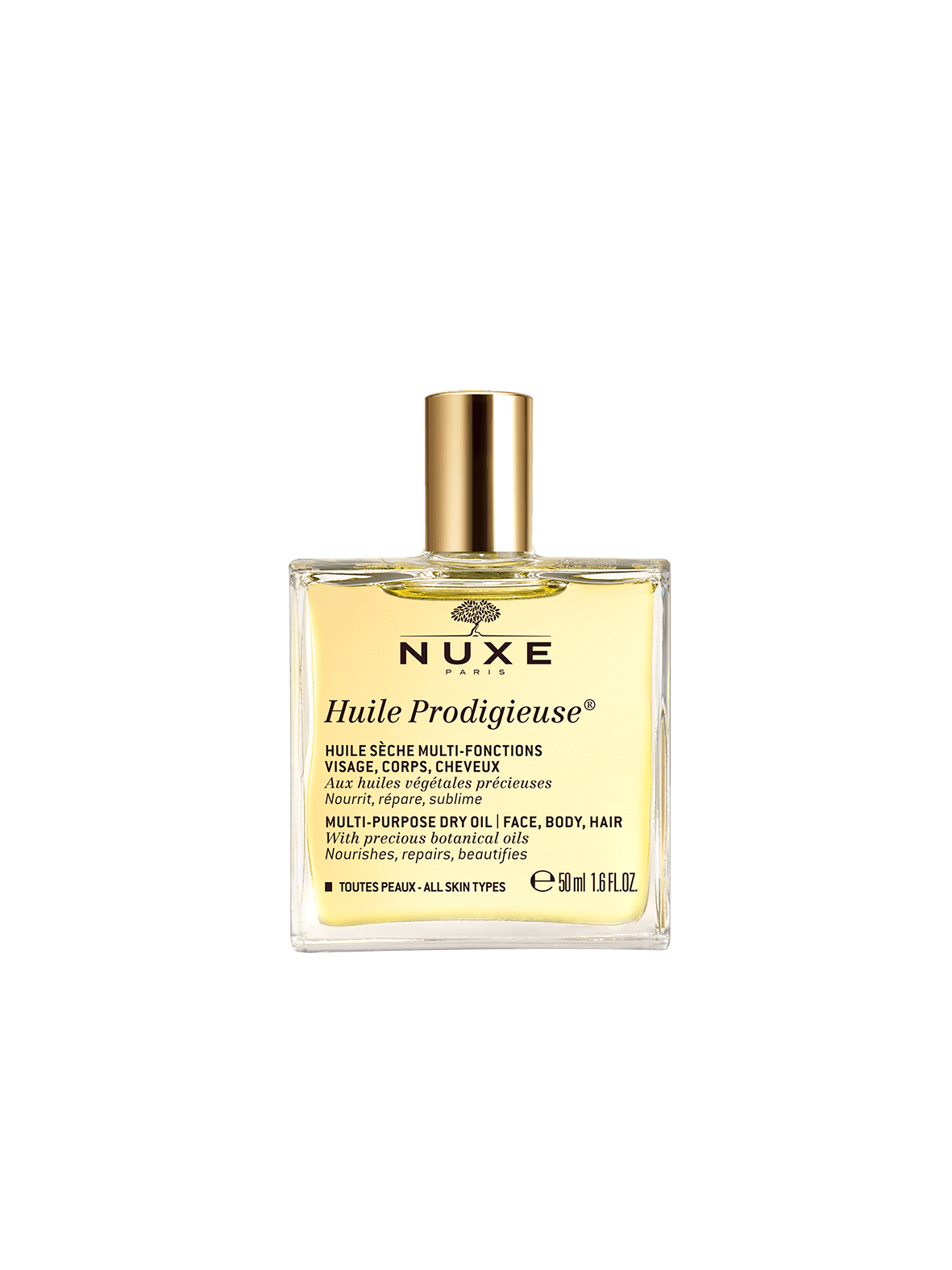 NUXE Huile Prodigieuse Ξηρό Λάδι για Πρόσωπο-Σώμα-Μαλλιά 50ml 1 2005505-Huile Prodigieuse 50ml