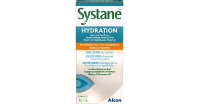 Systane Hydration Λιπαντικές Οφθαλμικές Σταγόνες Χωρίς Συντηρητικά 10ml