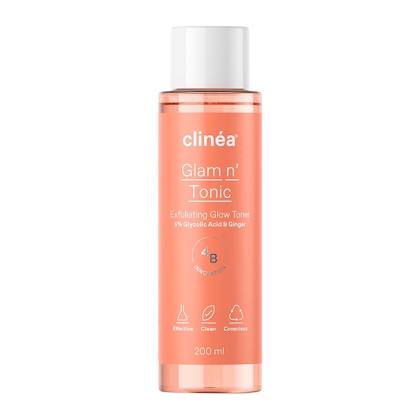 Clinea Glam n' Tonic Απολεπιστική Τονωτική Λοσιόν 200ml 1 Clinea Glam n' Tonic Απολεπιστική Τονωτική Λοσιόν 200ml