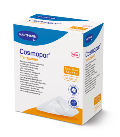 Hartmann Cosmopor Transparent Αυτοκόλλητο Επίθεμα 9x10cm 50 Τεμάχια