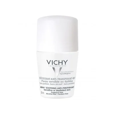 Vichy Deodorant 48H Sensitive Skin Roll-On 50ml
