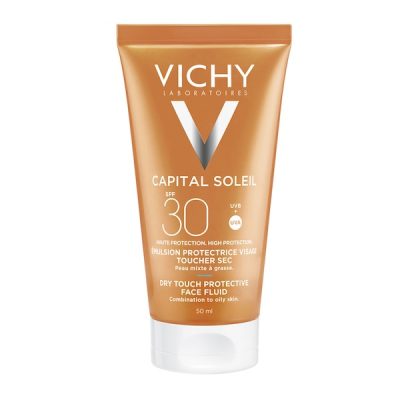 Vichy Capital Soleil Αντηλιακό Κρέμα Προσώπου Dry Touch SPF30 50ml