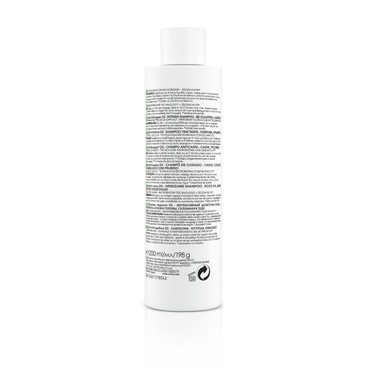 Vichy Anti-Dandruff DS Σαμπουάν κατά της Ξηροδερμίας,Πιτυρίδας και του Κνησμού για Ξηρά Μαλλιά 200ml 2 Vichy Anti-Dandruff DS Σαμπουάν κατά της Ξηροδερμίας,Πιτυρίδας και του Κνησμού για Ξηρά Μαλλιά 200ml - Image 2