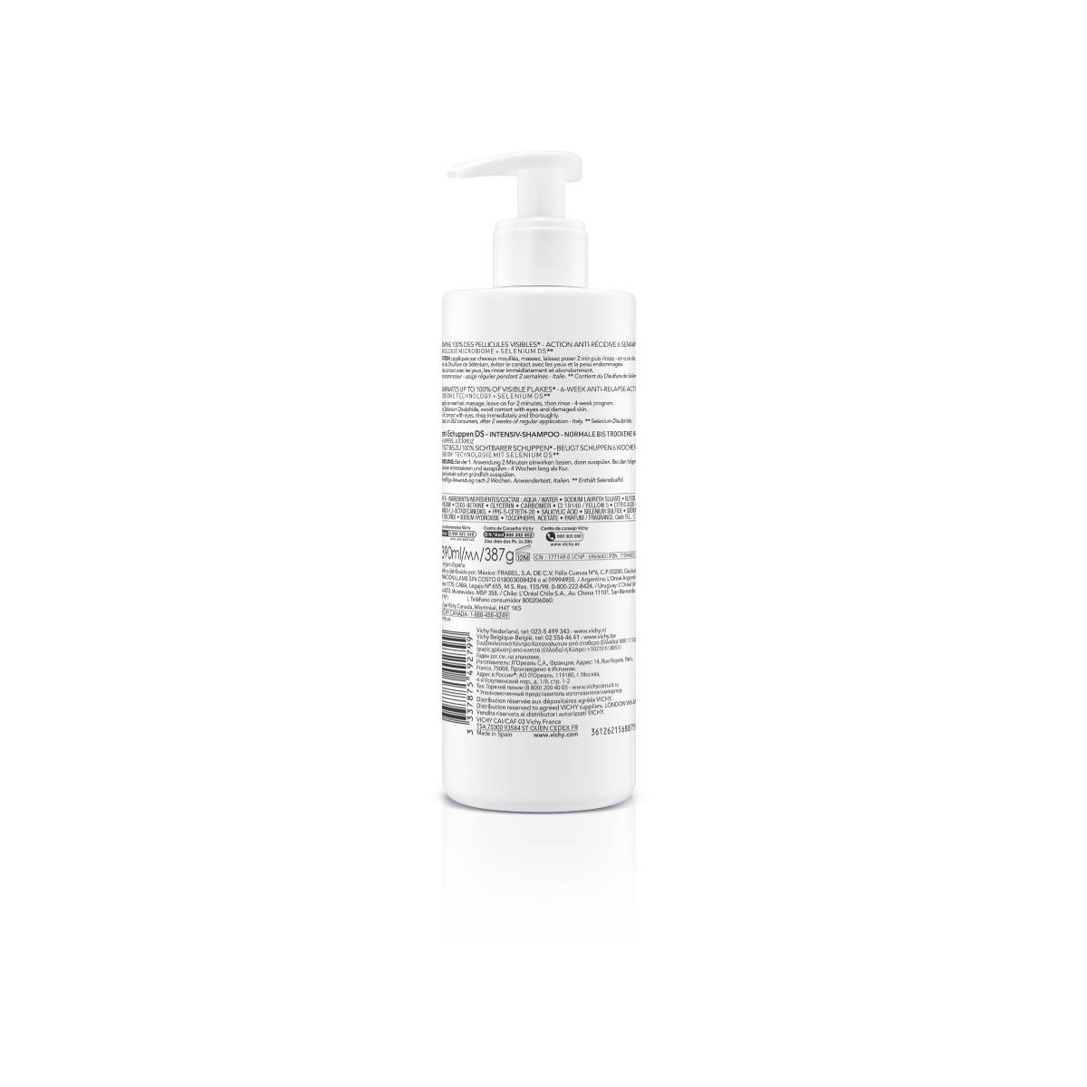 Vichy Dercos Anti-Dandruff DS Σαμπουάν κατά της Ξηροδερμίας,Πιτυρίδας και του Κνησμού για Ξηρά Μαλλιά 390ml 2 Vichy Dercos Anti-Dandruff DS Σαμπουάν κατά της Ξηροδερμίας,Πιτυρίδας και του Κνησμού για Ξηρά Μαλλιά 390ml - Image 2