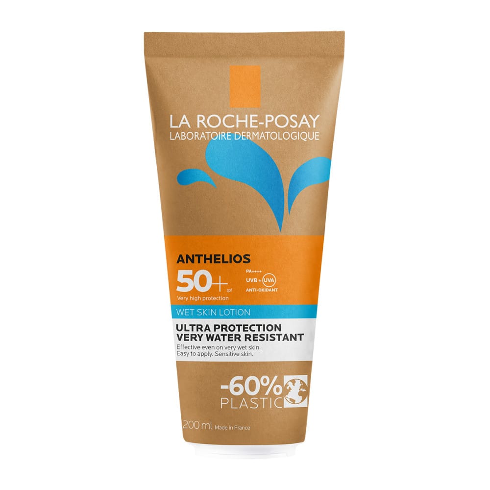 La Roche-Posay Anthelios Wet Skin Αντηλιακό Γαλάκτωμα Σώματος SPF50+ 200ml