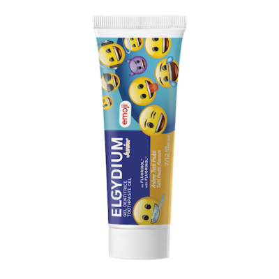 Elgydium Junior Emoji Tutti Frutti Παιδική Οδοντόκρεμα 7-12 Ετών 50ml