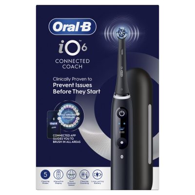 Oral-B iO Series 6 Hλεκτρική Οδοντόβουρτσα Βlack Lava