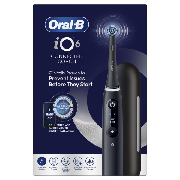 Oral-B iO Series 6 Hλεκτρική Οδοντόβουρτσα Βlack Lava 1 Oral-B iO Series 6 Hλεκτρική Οδοντόβουρτσα Βlack Lava