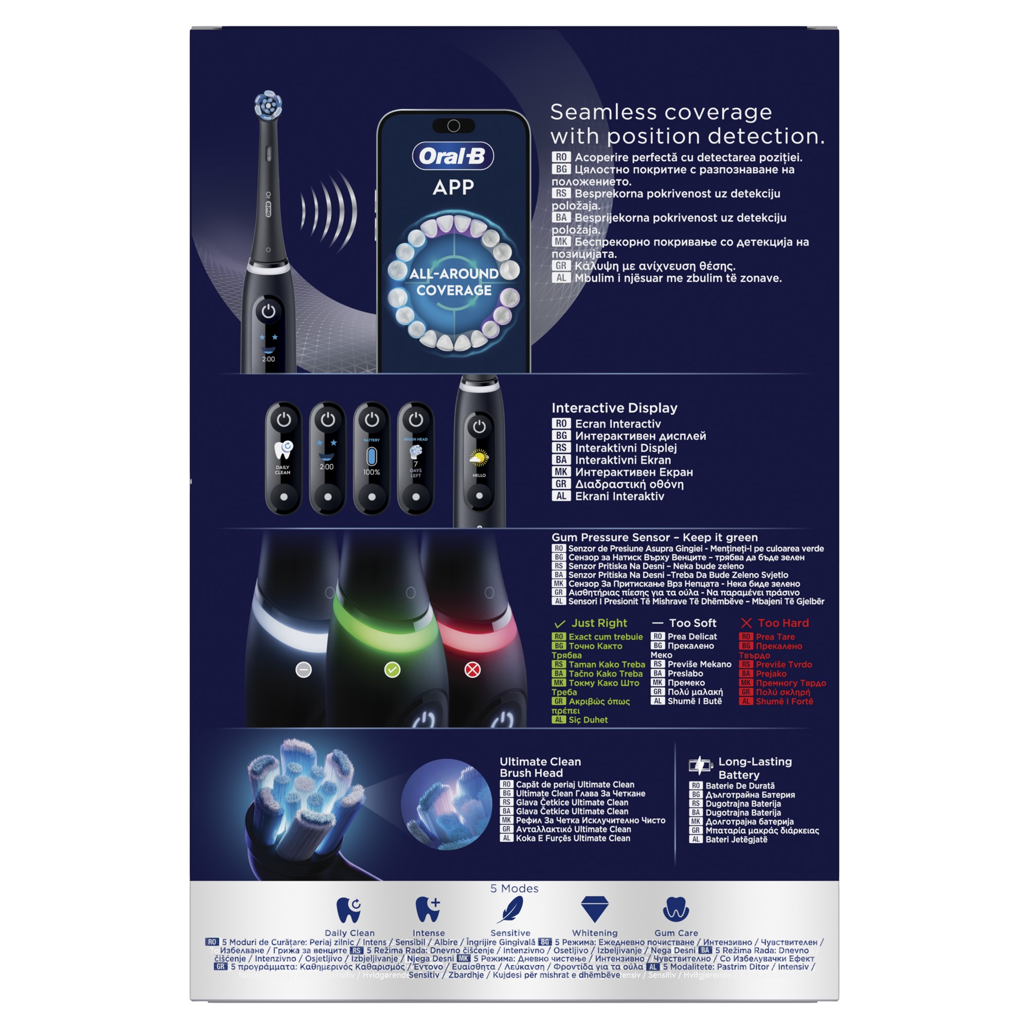 Oral-B iO Series 6 Hλεκτρική Οδοντόβουρτσα Βlack Lava 3 Oral-B iO Series 6 Hλεκτρική Οδοντόβουρτσα Βlack Lava - Image 3