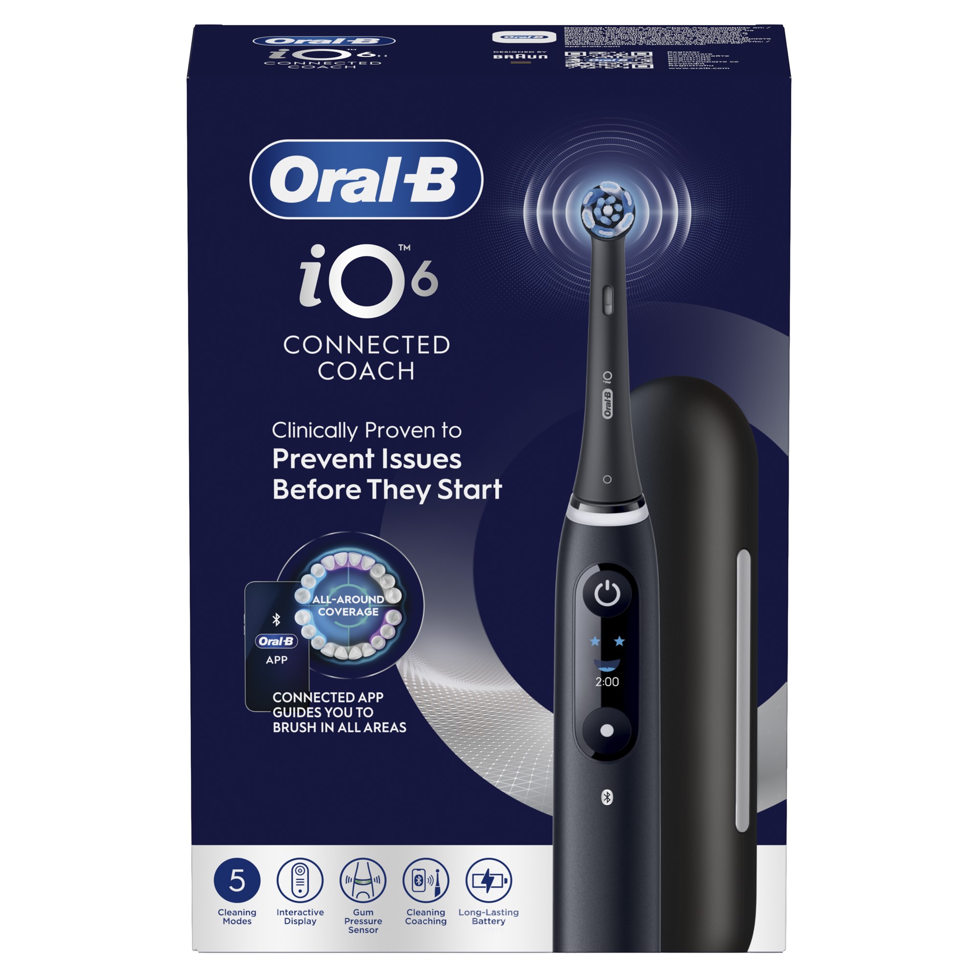 Oral-B iO Series 6 Hλεκτρική Οδοντόβουρτσα Βlack Lava 8 Oral-B iO Series 6 Hλεκτρική Οδοντόβουρτσα Βlack Lava - Image 8