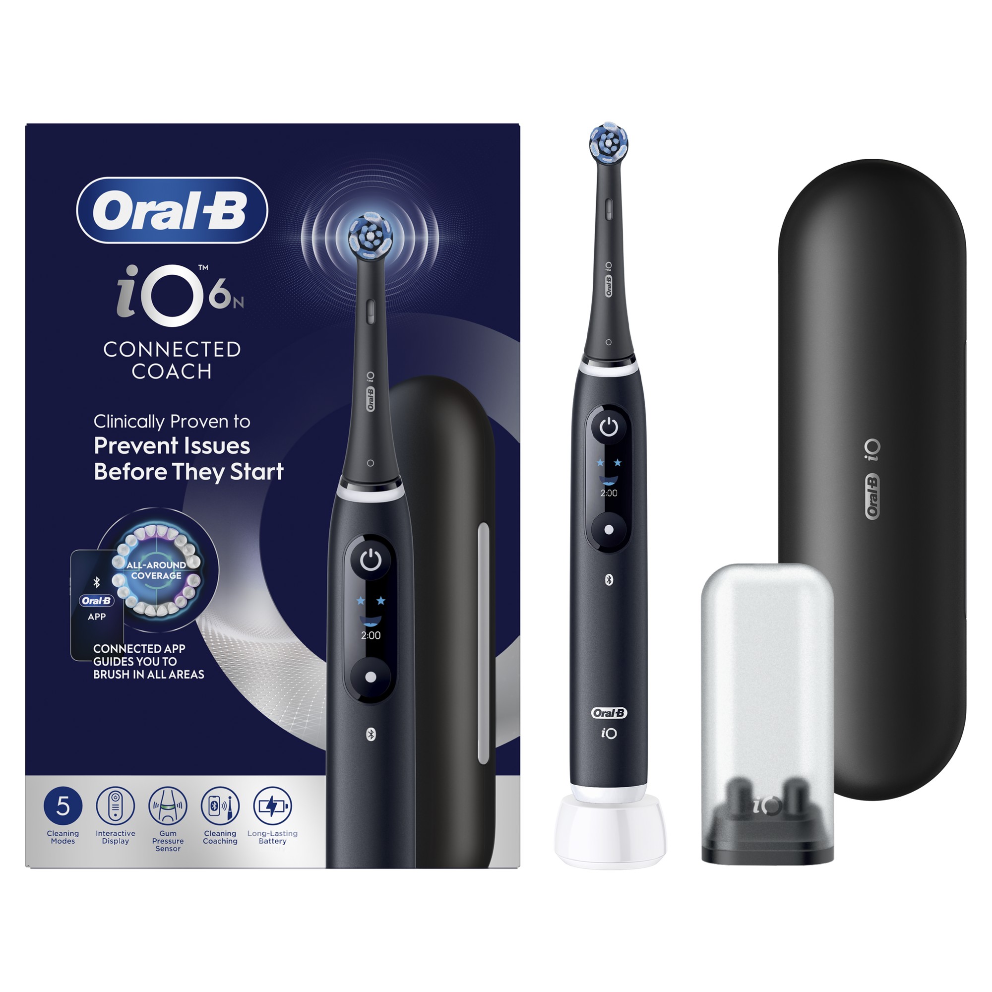 Oral-B iO Series 6 Hλεκτρική Οδοντόβουρτσα Βlack Lava 9 Oral-B iO Series 6 Hλεκτρική Οδοντόβουρτσα Βlack Lava - Image 9