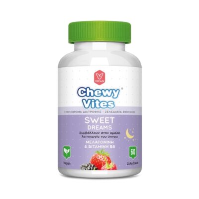 Vican Chewy Vites Adults Sweet Dreams 60 Μασώμενα Ζελεδάκια