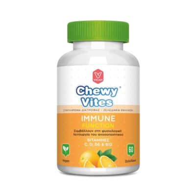 VIcan Chewy Vites Adults Immune Function 60 Μασώμενα Ζελεδάκια