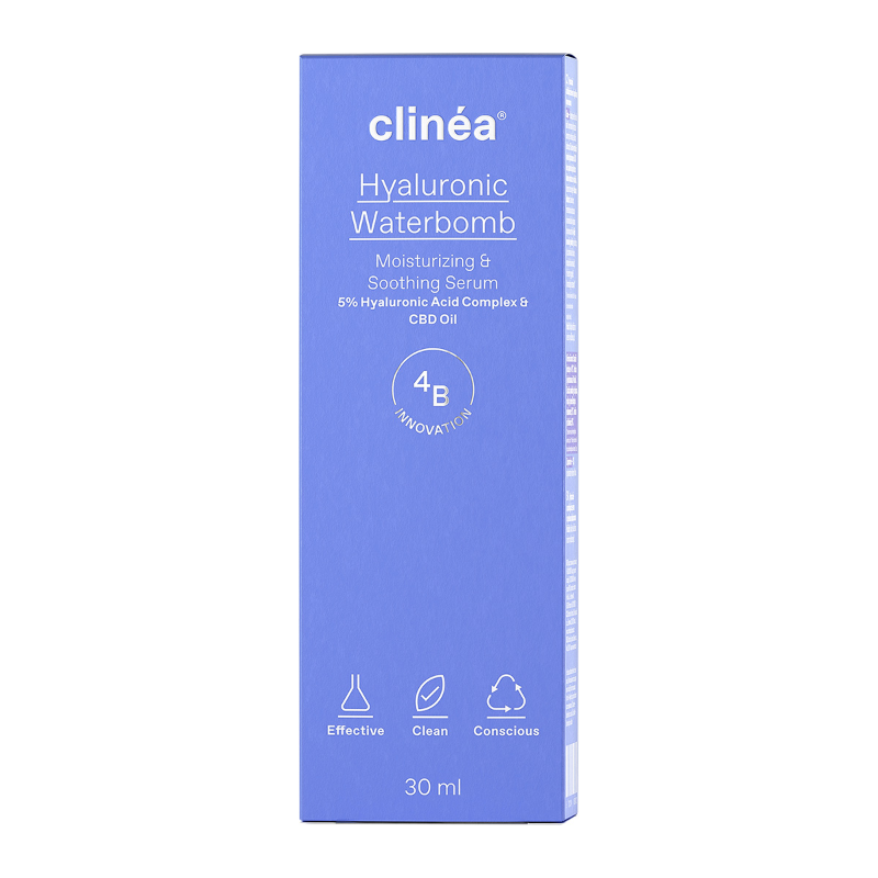 Clinea Hyaluronic Waterbomb Ενυδατικός & Καταπραϋντικός Ορός 30ml 4 Clinea Hyaluronic Waterbomb Ενυδατικός & Καταπραϋντικός Ορός 30ml - Image 4