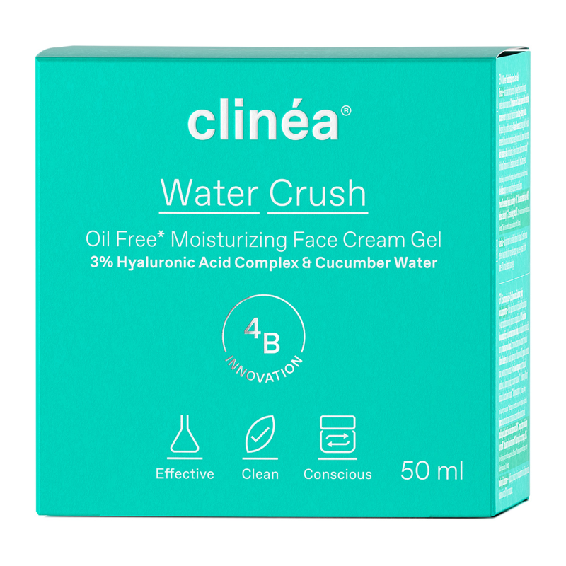 Clinea Water Crush 50ml - Ενυδατική Κρέμα-Gel Προσώπου Ελαφριάς Υφής 4 Clinea Water Crush 50ml - Ενυδατική Κρέμα-Gel Προσώπου Ελαφριάς Υφής - Image 4