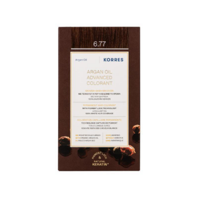 Korres Argan Oil Advanced Colorant 6.77 Πραλίνα 50ml