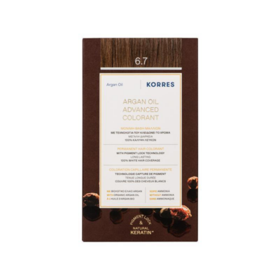 Korres Argan Oil Advanced Colorant 6.7 Κακάο 50ml
