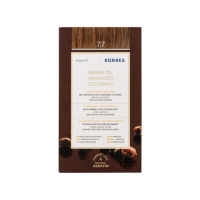 Korres Argan Oil Advanced Colorant 7.7 Μόκα 50ml