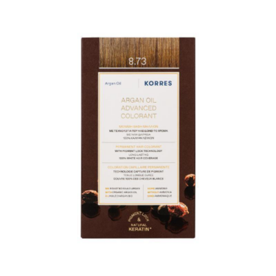 Korres Argan Oil Advanced Colorant 8.73 Χρυσή Kαραμέλα 50ml