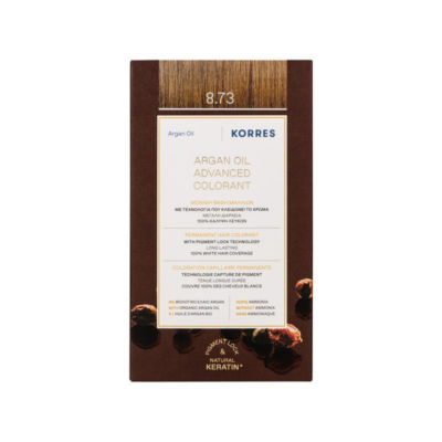 Korres Argan Oil Advanced Colorant 8.73 Χρυσή Kαραμέλα 50ml