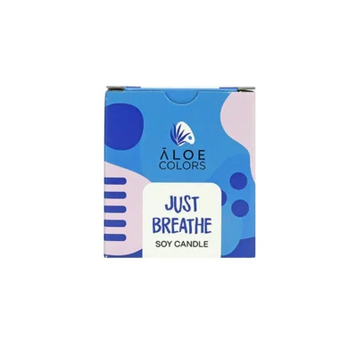 Aloe Colors Scented Soy Candle Just Breathe 150g