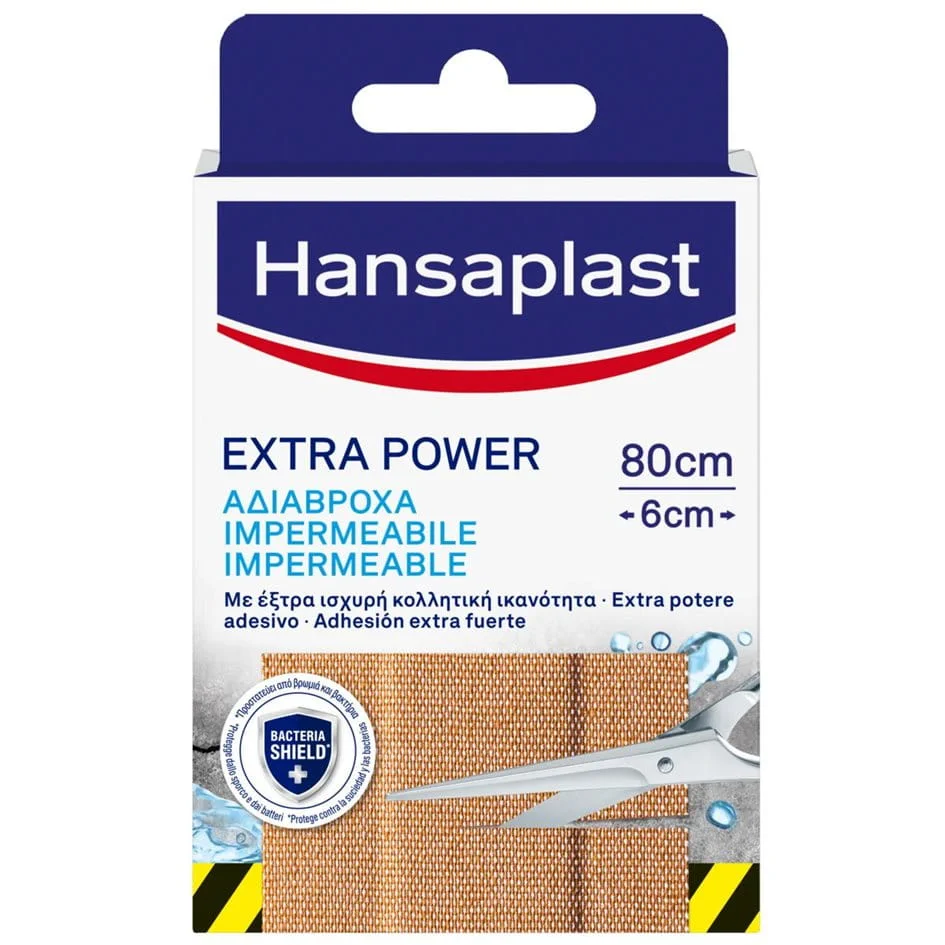 Hansaplast Επιθέματα Αδιάβροχα Extra Power (6x80)cm 8 Τεμάχια 1 5dafa5318e854db682db75440b1a891a-screen
