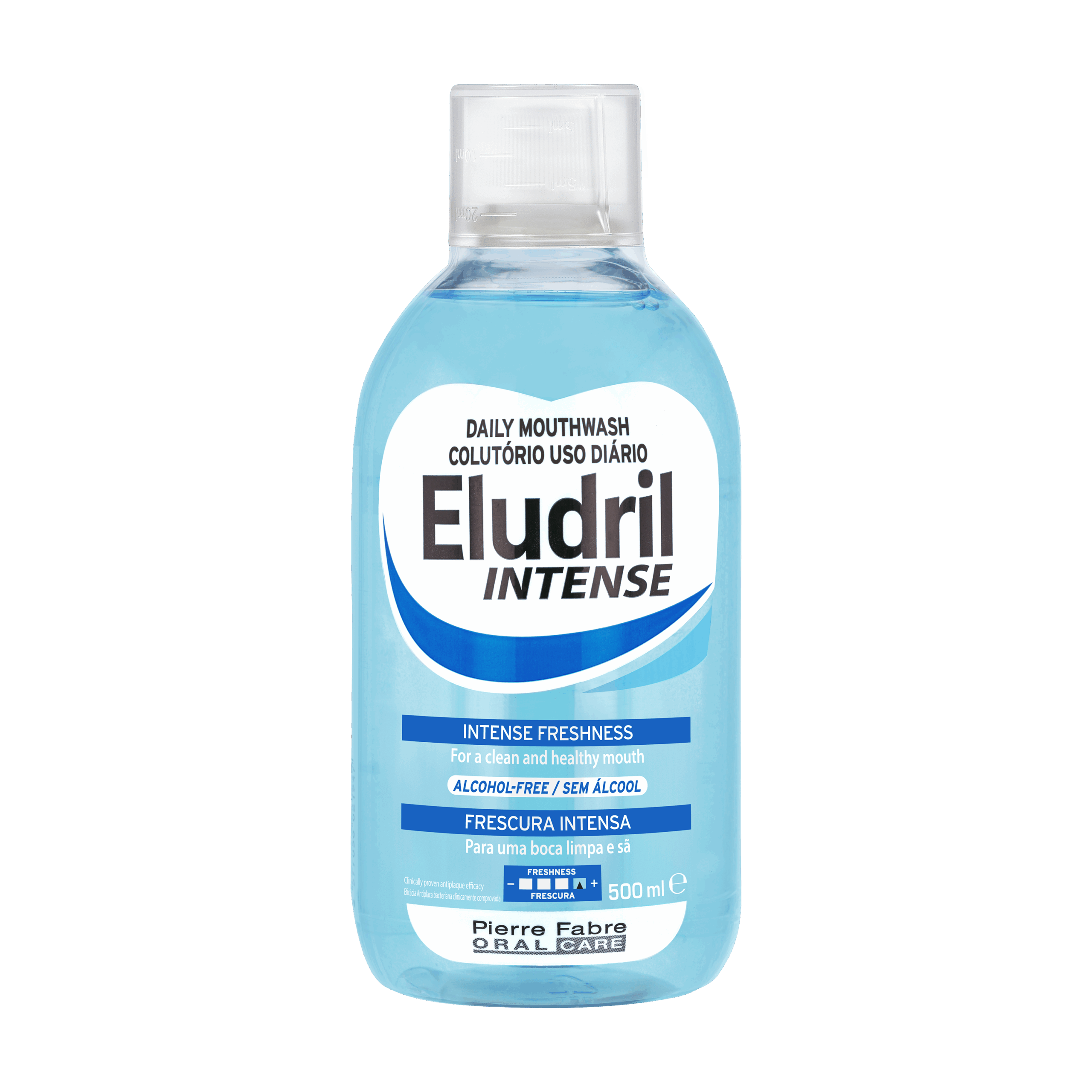 Elgydium Eludril Intense Καθημερινό Στοματικό Διάλυμα για Έντονη Αίσθηση Φρεσκάδας 500ml 1 Elgydium Eludril Intense Καθημερινό Στοματικό Διάλυμα για Έντονη Αίσθηση Φρεσκάδας 500ml