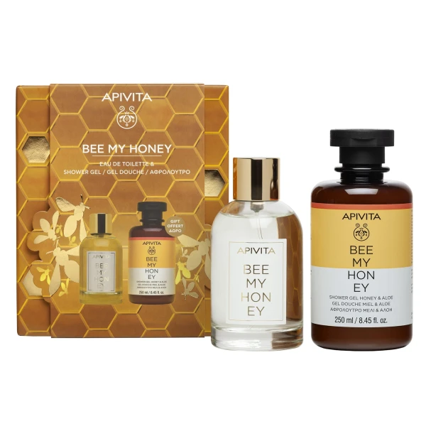 Apivita Promo Bee My Honey Eau De Toilette 100ml με ΔΩΡΟ Bee My Honey Shower Gel 250ml 1 Apivita Promo Bee My Honey Eau De Toilette 100ml με ΔΩΡΟ Bee My Honey Shower Gel 250ml