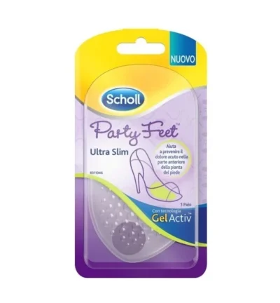 Dr.Scholl Party Feet Ultra Slim Πατάκια Από Τζελ 1 Ζευγάρι