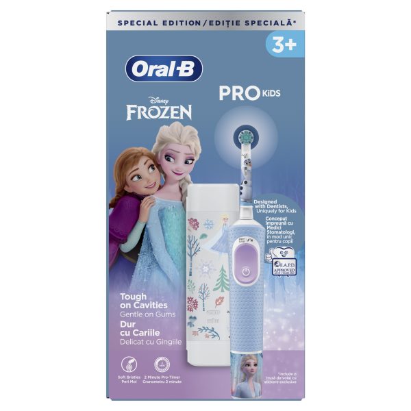 Oral-B Pro Ηλεκτρική Οδοντόβουρτσα Frozen Για Παιδιά 3+ Ετών 1 Oral-B Pro Ηλεκτρική Οδοντόβουρτσα Frozen Για Παιδιά 3+ Ετών