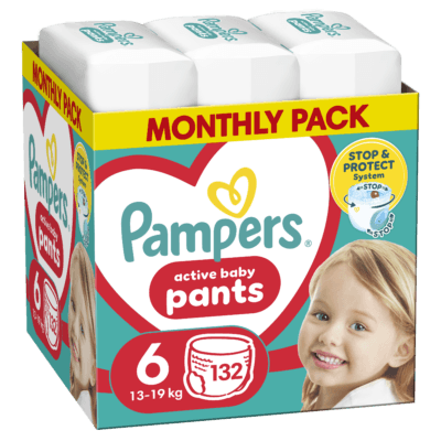 80815109_8006540068632_PAMPERS PANTS ΜΕΓ 6 1X132 MSB_PS