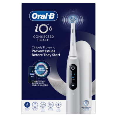 Oral-B iO Series 6 Hλεκτρική Οδοντόβουρτσα Grey Opal