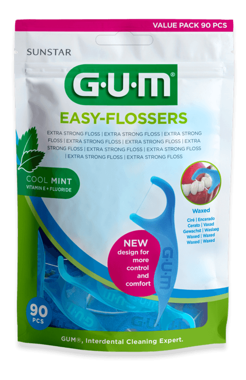 GUM Easy Flossers 90 Τεμάχια 1 890 Easy Flossers 90pcs