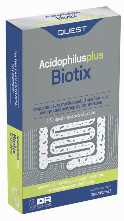 Acidophilus Plus Biotix 30 caps