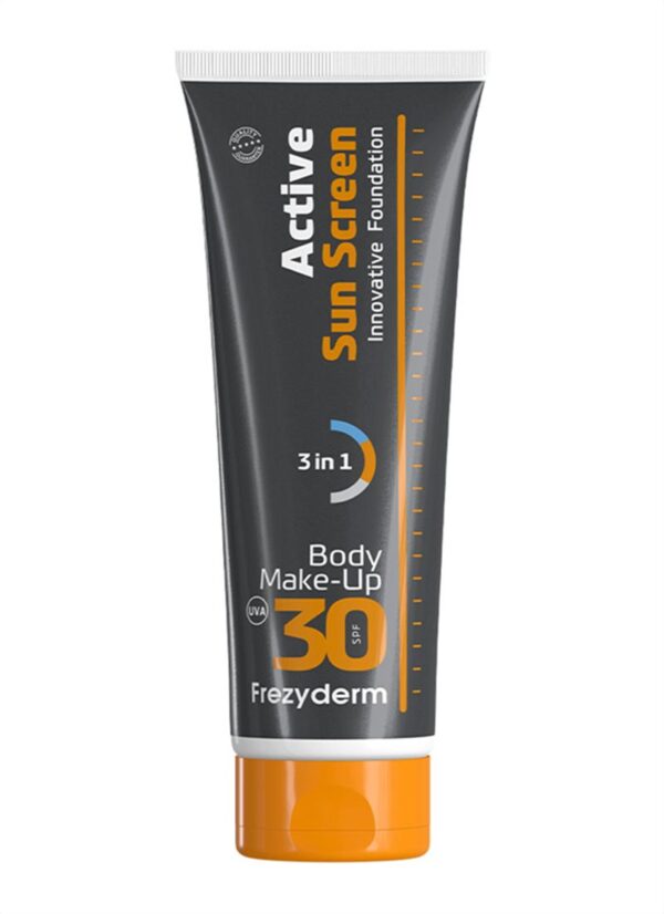 Frezyderm Active Sun Screen Body Foundation SPF30 75ml 1 Frezyderm Active Sun Screen Body Foundation SPF30 75ml