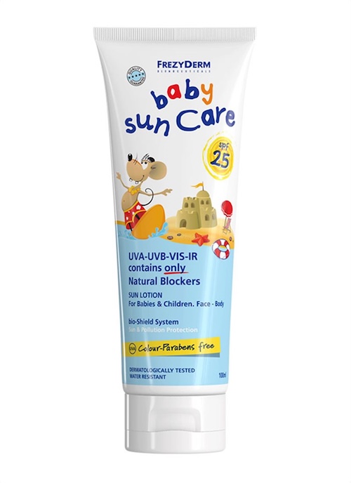 Frezyderm Baby Sun Care SPF25 100ml βρεφικό αντηλιακό με φυσικά φίλτρα