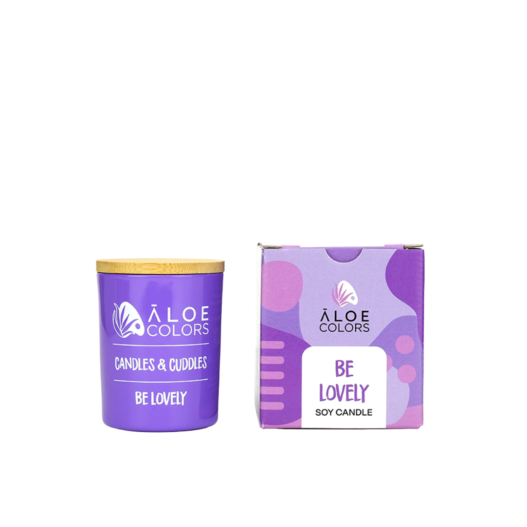 Aloe Colors Scented Soy Candle Be Lovely 150g 2 Aloe Colors Scented Soy Candle Be Lovely 150g - Image 2