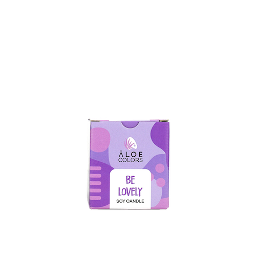 Aloe Colors Scented Soy Candle Be Lovely 150g 1 Aloe Colors Scented Soy Candle Be Lovely 150g