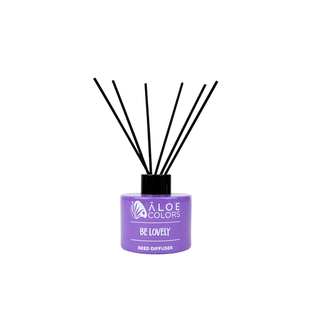 Aloe Colors Reed Diffuser Set Be Lovely 125ml 2 Aloe Colors Reed Diffuser Set Be Lovely 125ml - Image 2