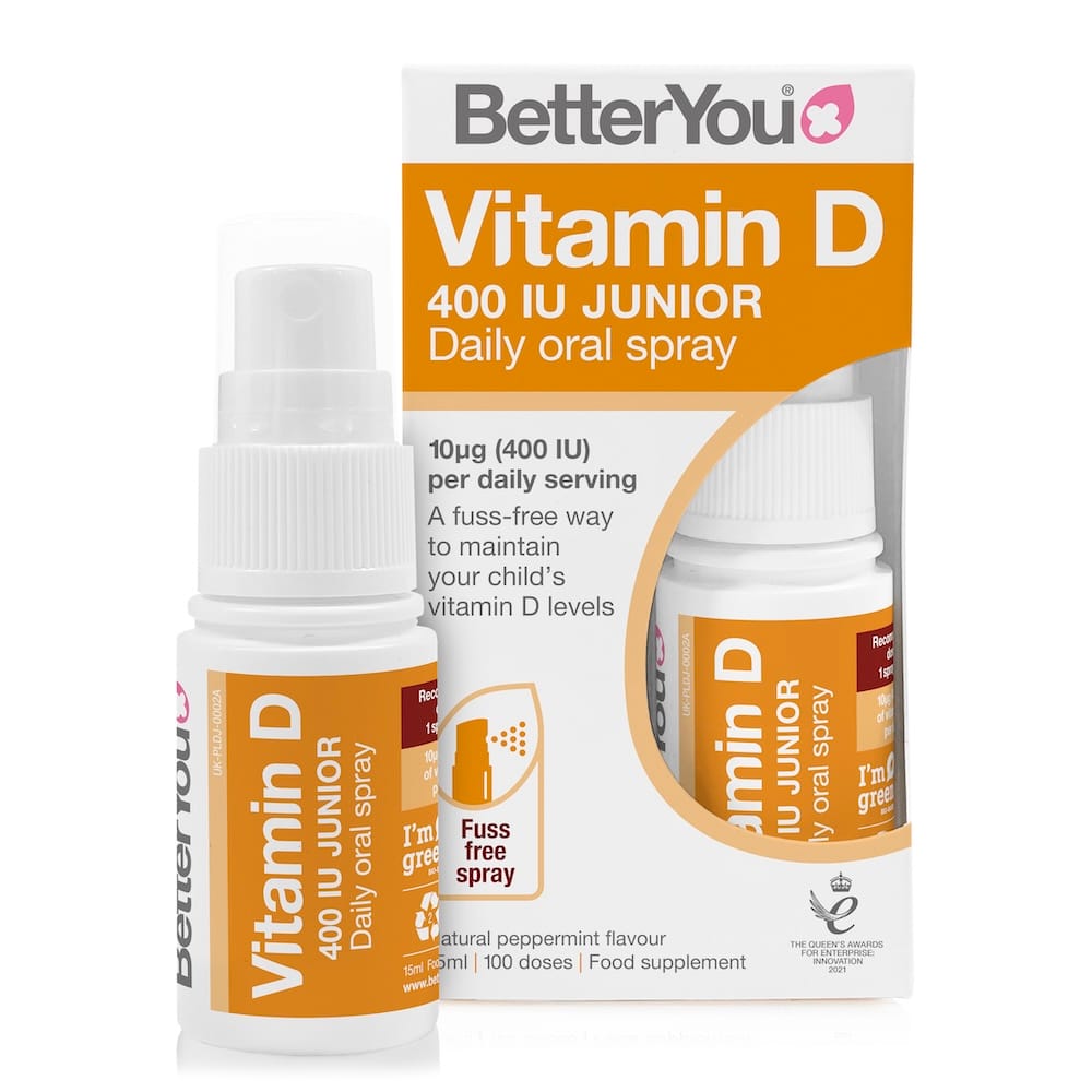BetterYou Vitamin D 400IU Junior 15ml 100 Ψεκασμοί 1 D junior