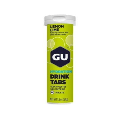 GU Hydration Drink Tablets 12 Ταμπλέτες Lemon Lime