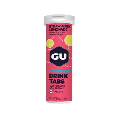 GU Hydration Drink Tablets 12 Ταμπλέτες Strawberry Lemonade