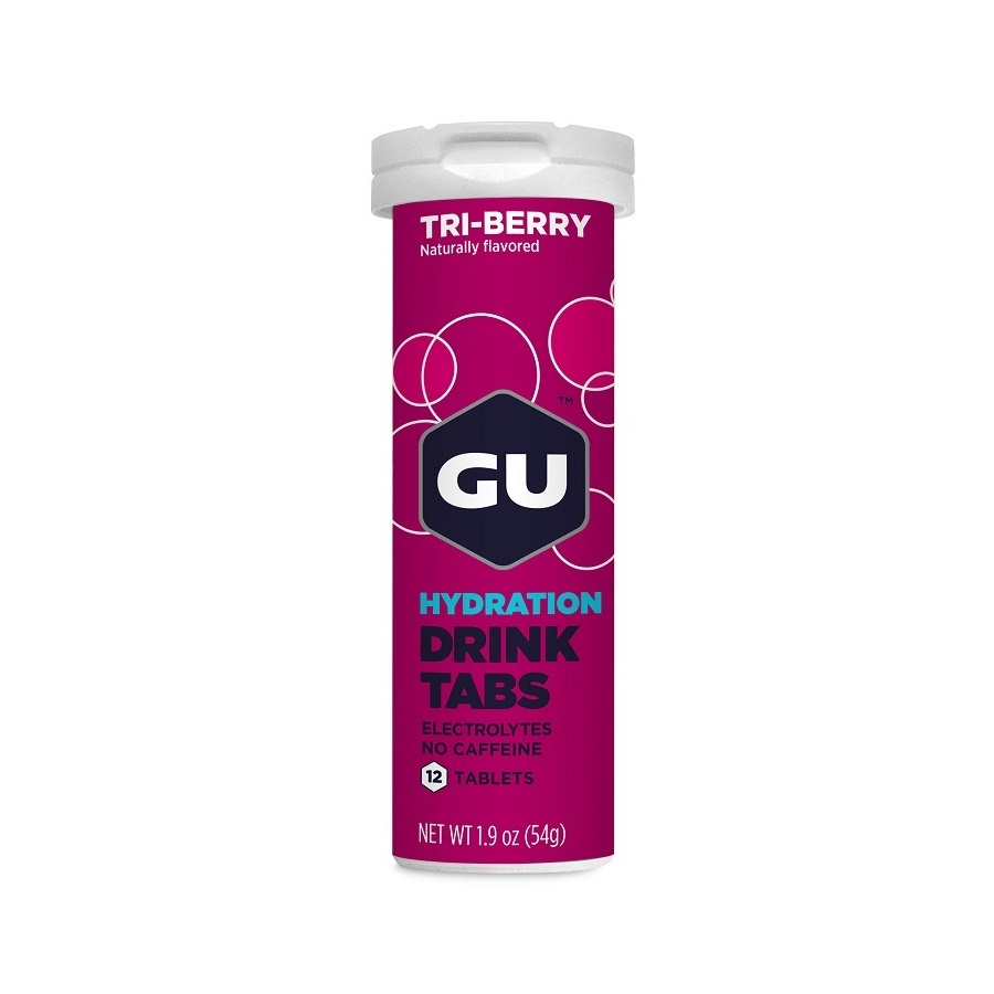 GU Hydration Drink Tablets 12 Ταμπλέτες Tri-Berry 1 GU Hydration Drink Tablets 12 Ταμπλέτες Tri-Berry GU Energy Greece