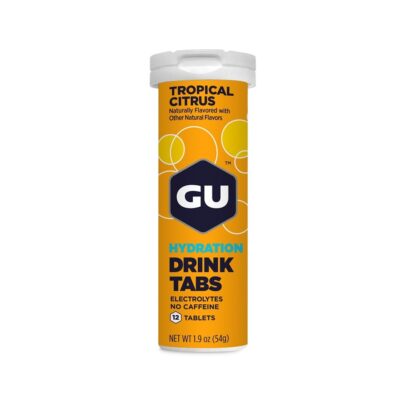 GU Hydration Drink Tablets 12 Ταμπλέτες Tropical Citrus