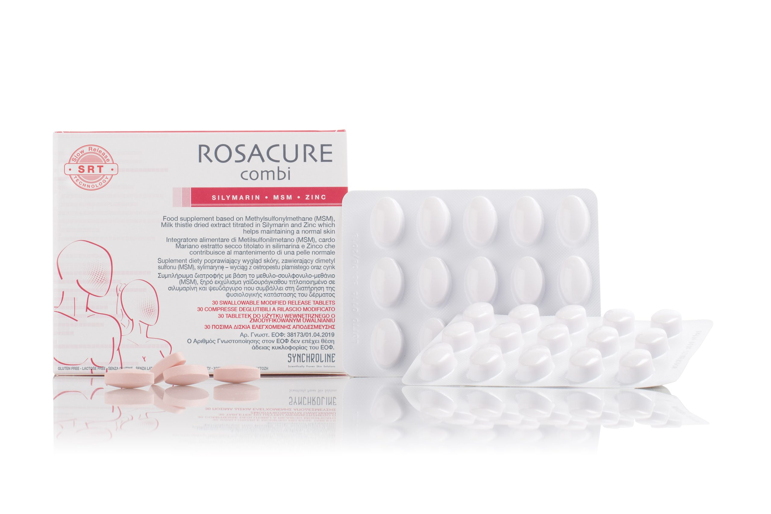 Synchroline ROSACURE Combi 30 Δισκία 1 Synchroline ROSACURE Combi 30 Δισκία